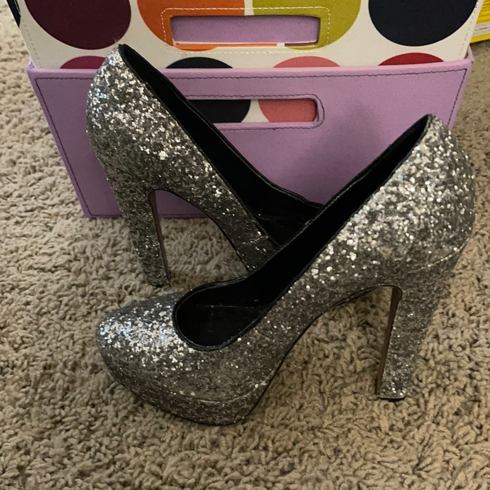Sparkly Aldo heels